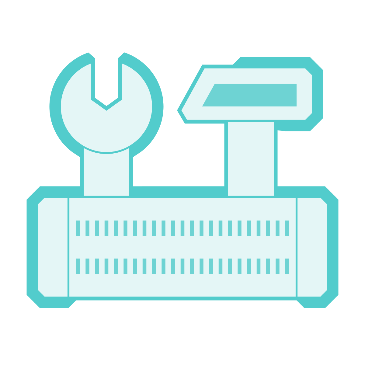 sci-fi style full tool storage box  icon