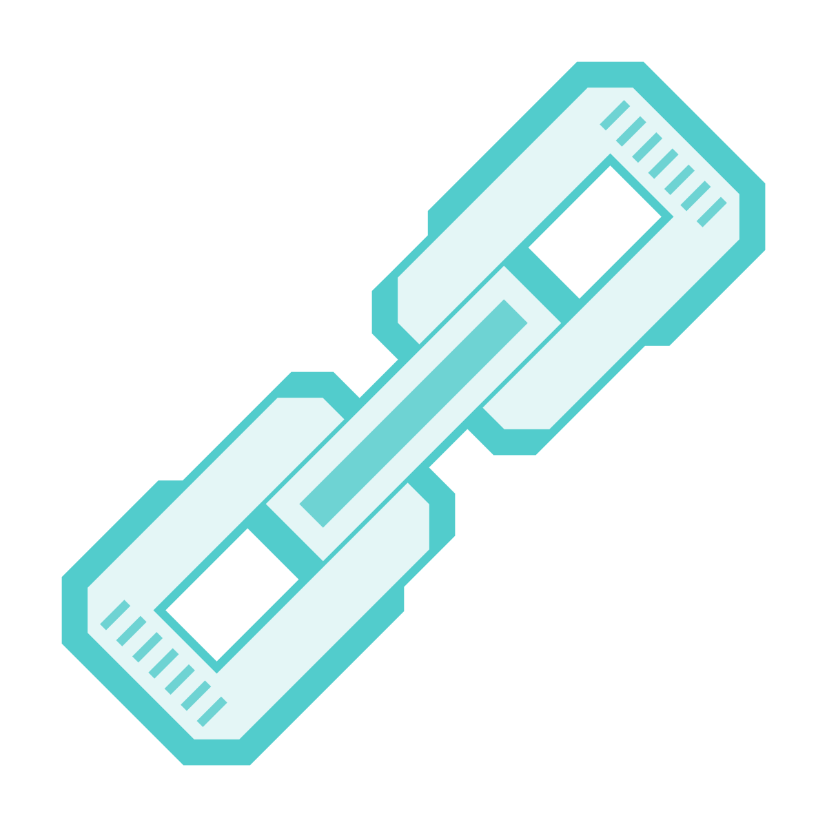 sci-fi style link icon