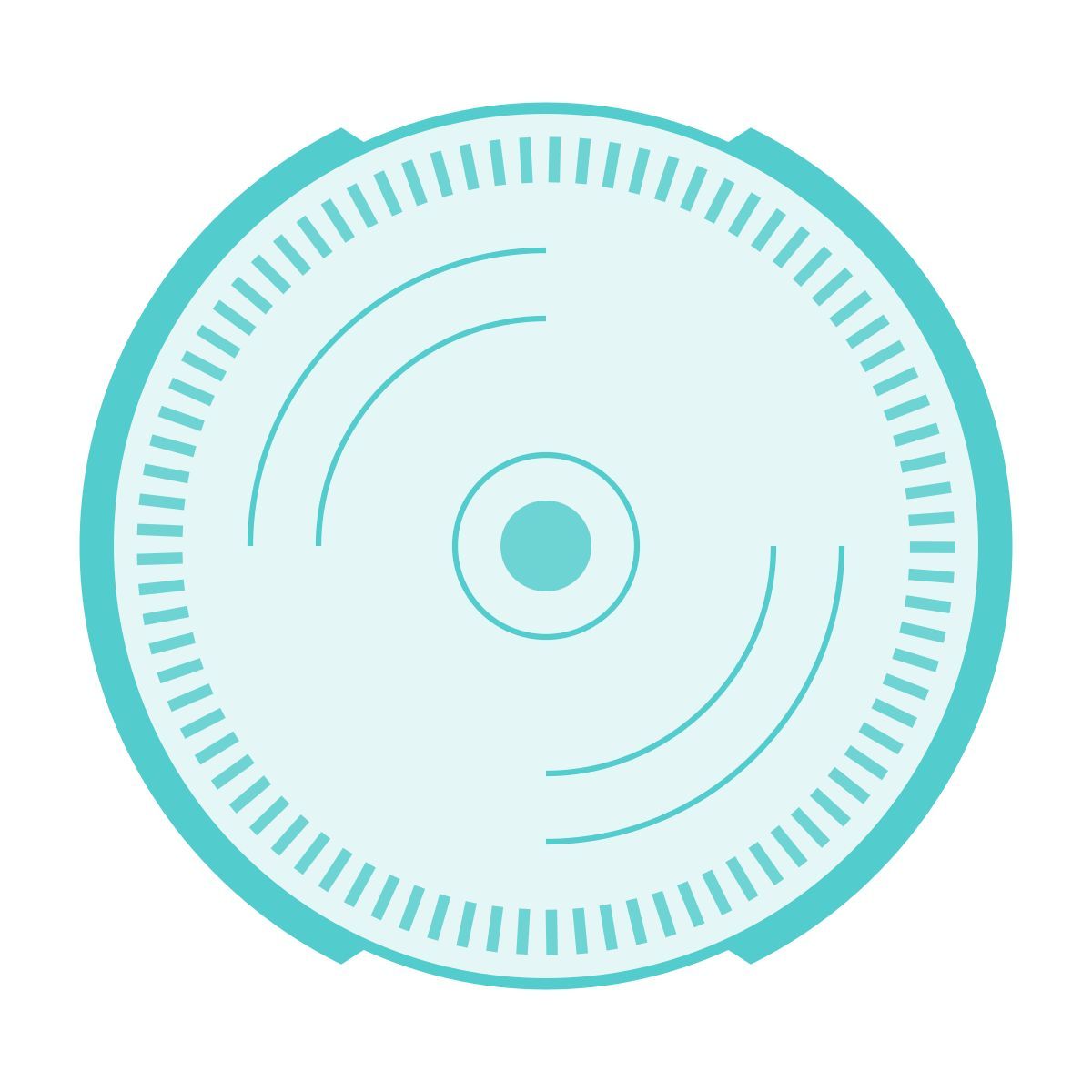 sci-fi style 音乐唱片 icon