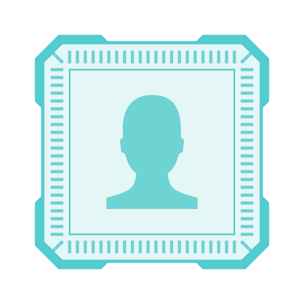 sci-fi style name icon