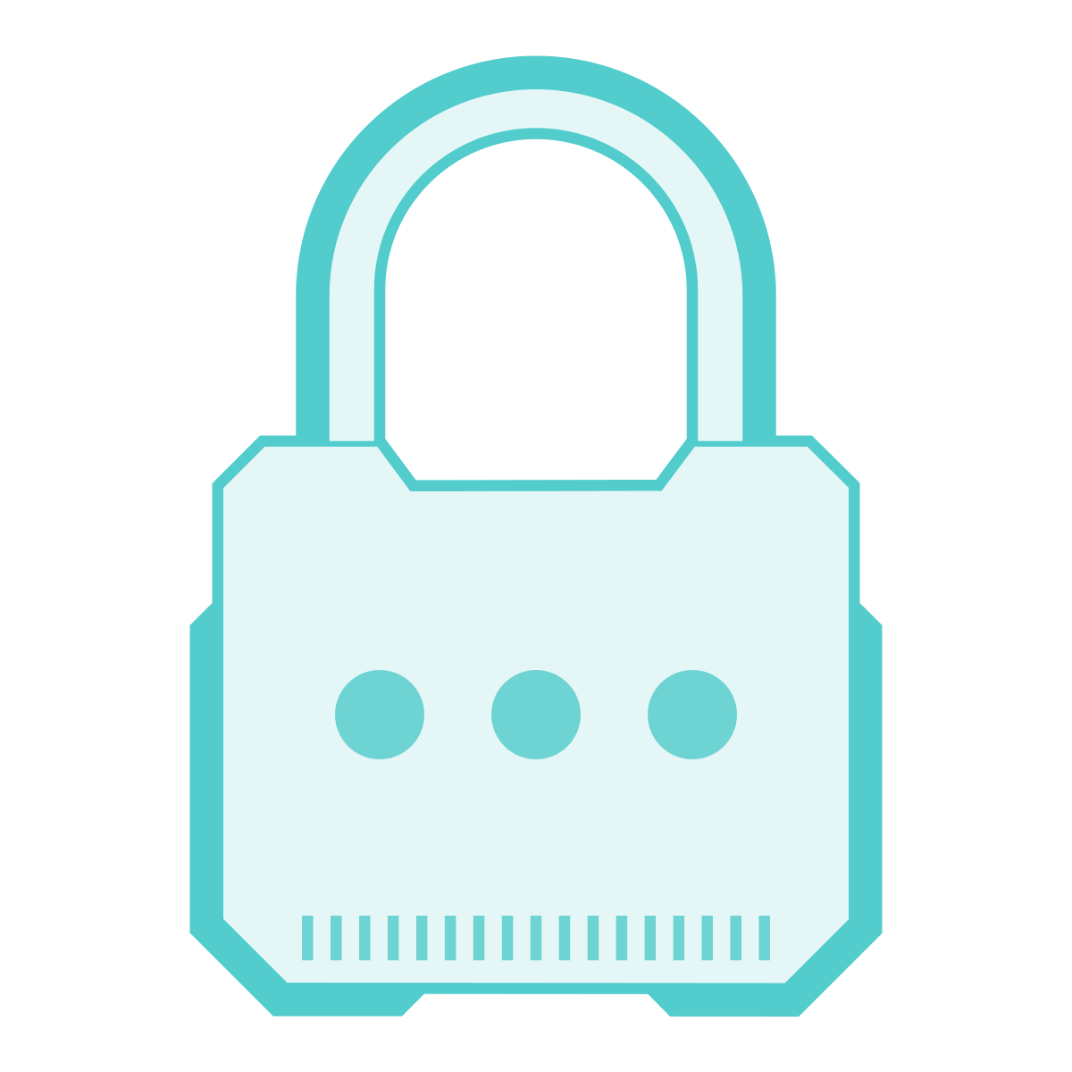 sci-fi style password icon