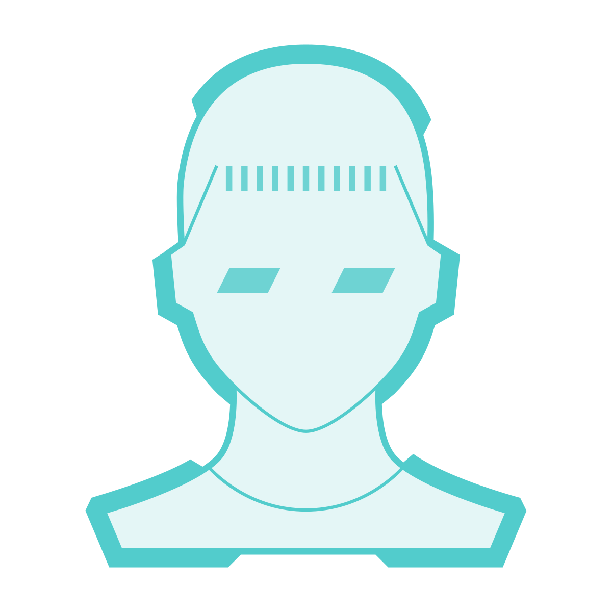 sci-fi style person male icon