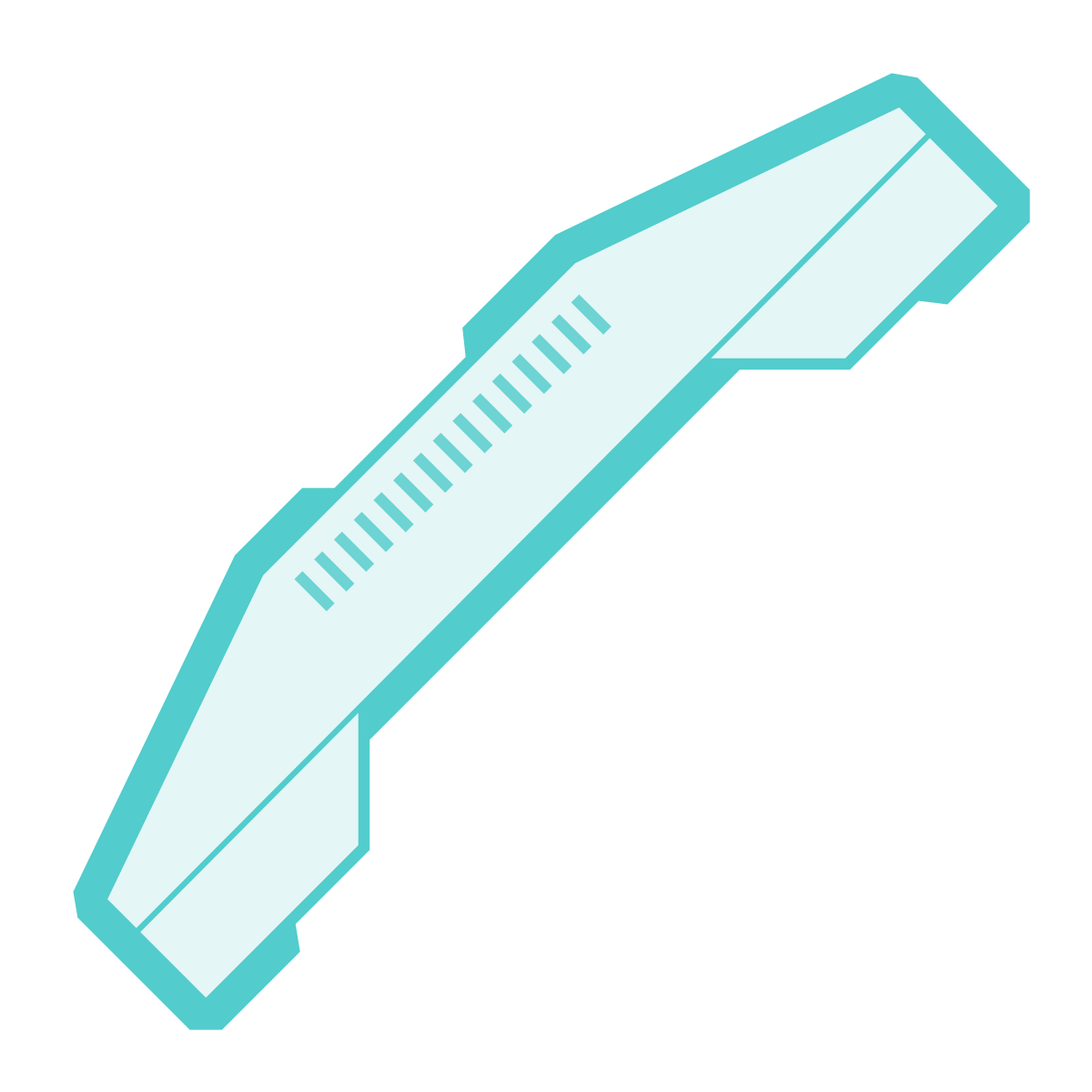 sci-fi style phone disconnected icon
