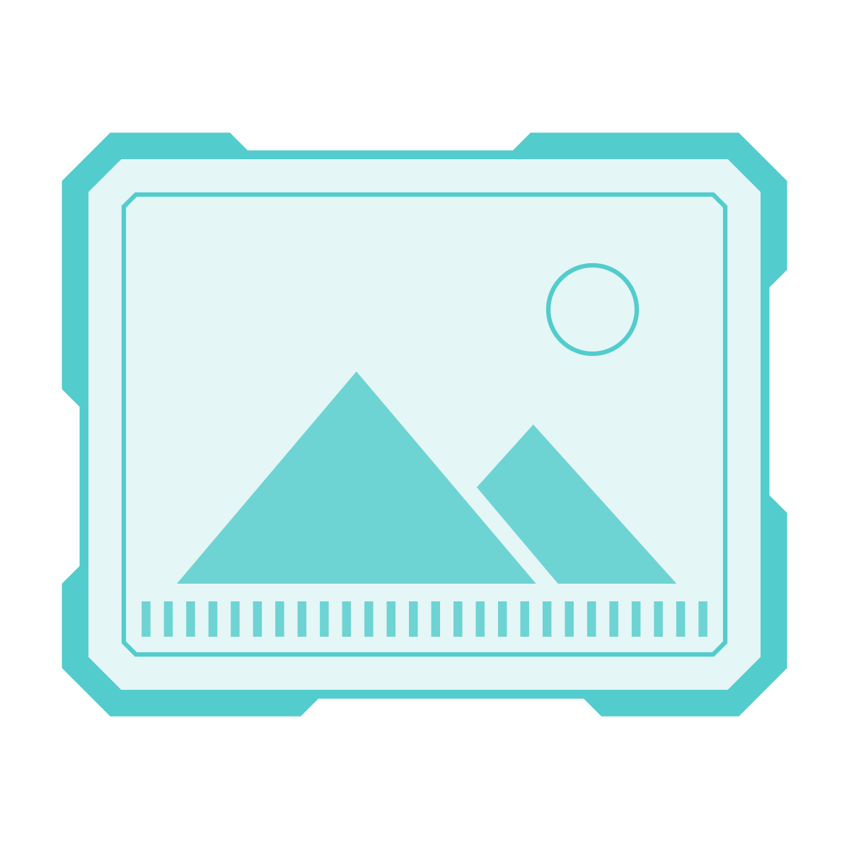 sci-fi style picture icon