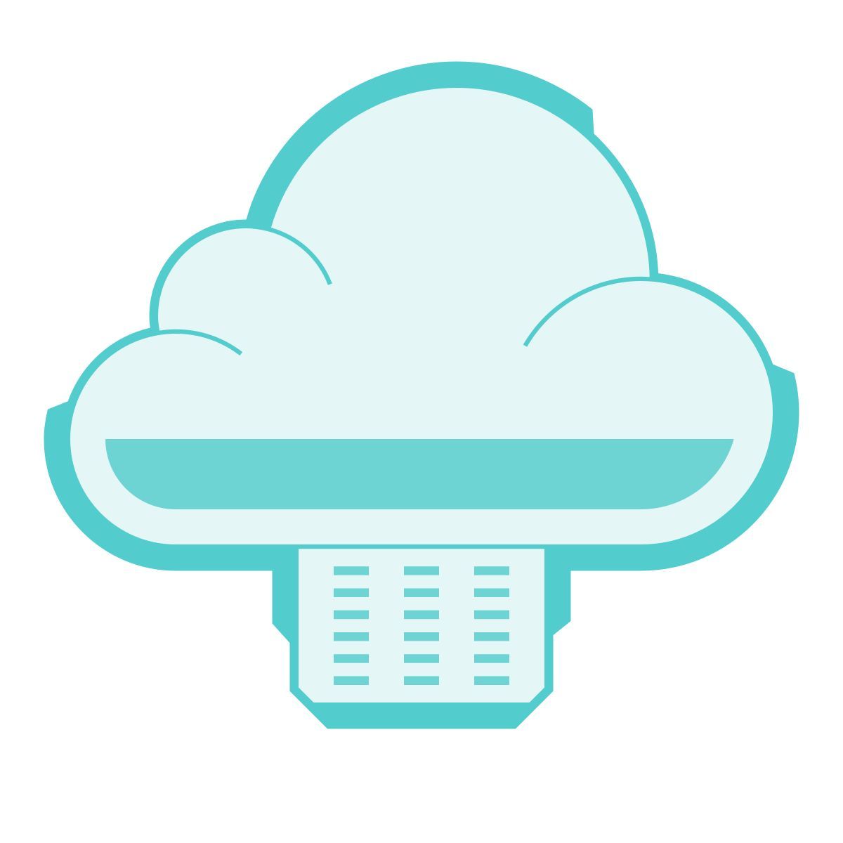 sci-fi style pluie icon