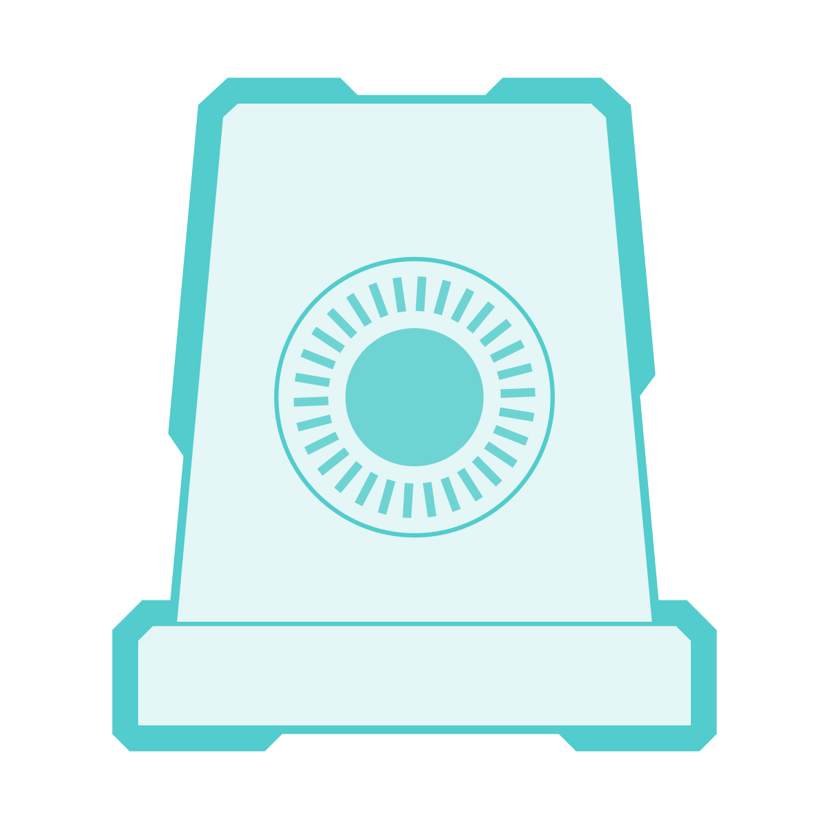 sci-fi style siren icon