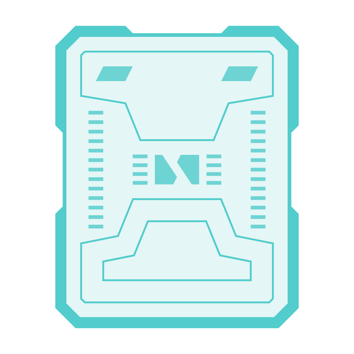 sci-fi style ssd icon
