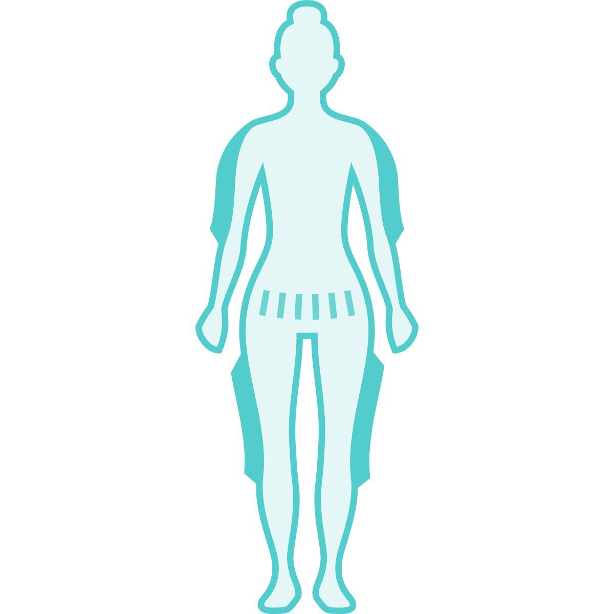 sci-fi style donna in piedi icon