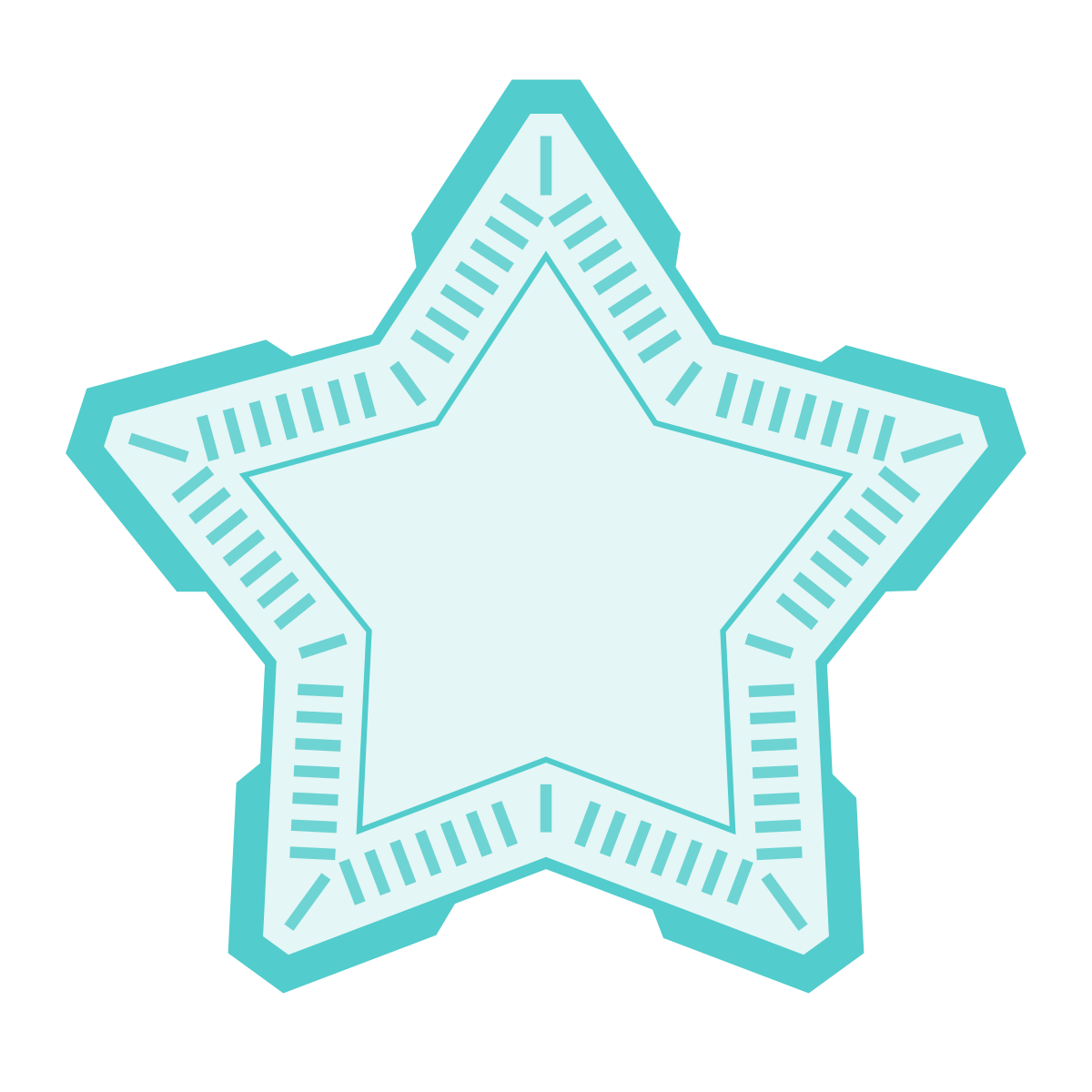 sci-fi style star icon