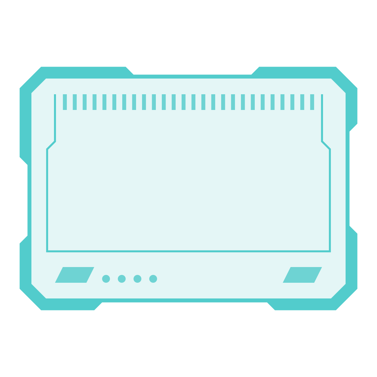 sci-fi style tv icon