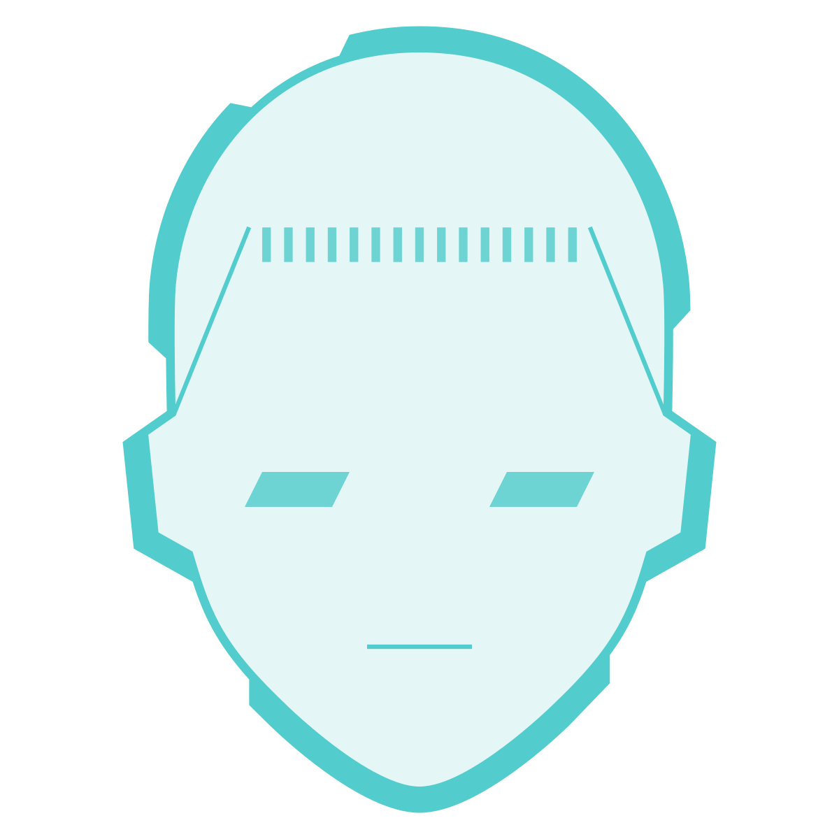 sci-fi style user male icon