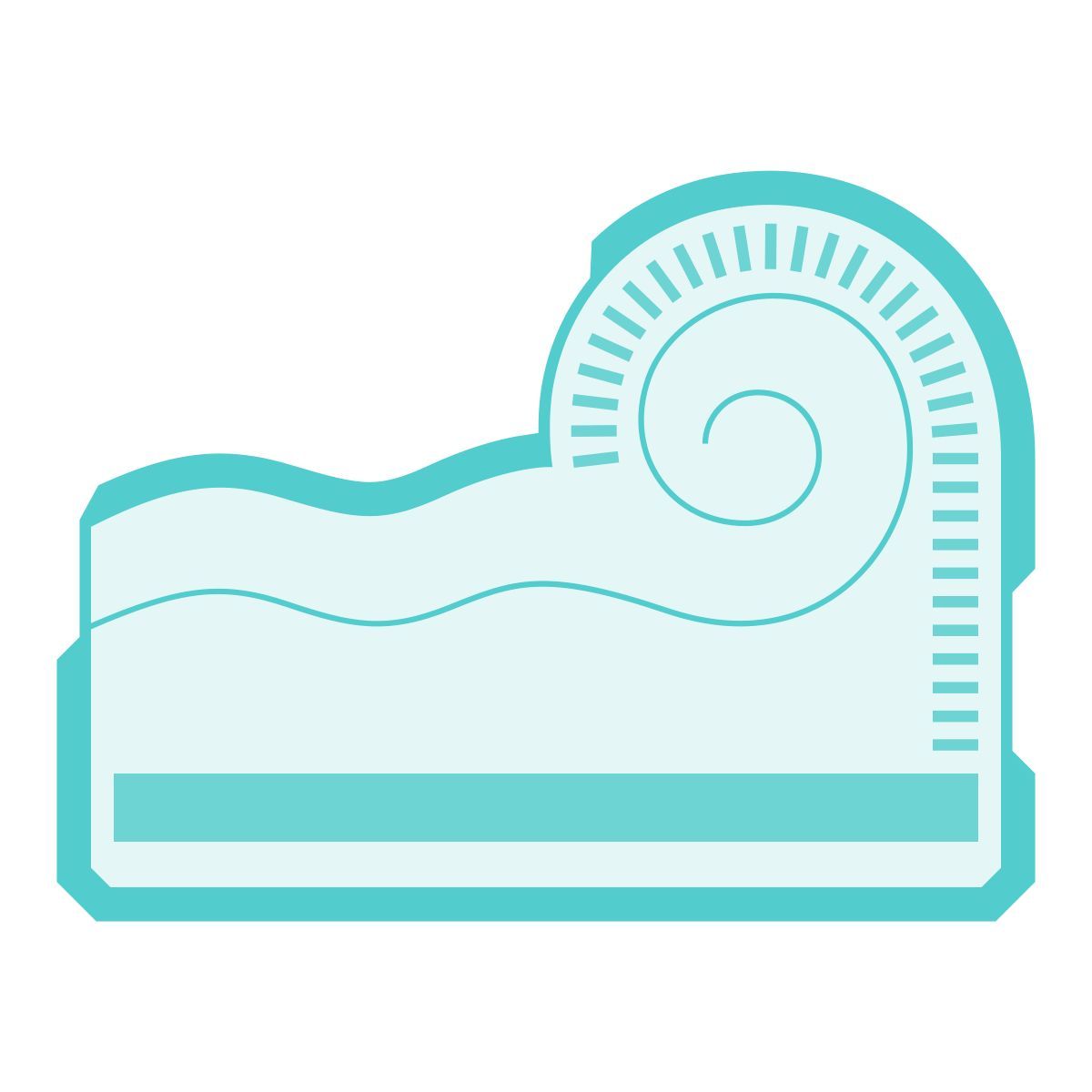 sci-fi style 水元素 icon