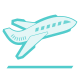 airplane take-off icon