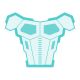 armored breastplate icon