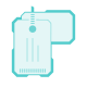 dog tag icon
