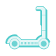 kick scooter icon