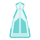 wedding dress icon
