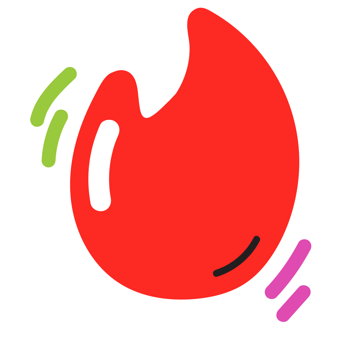 scribby style   tinder icon