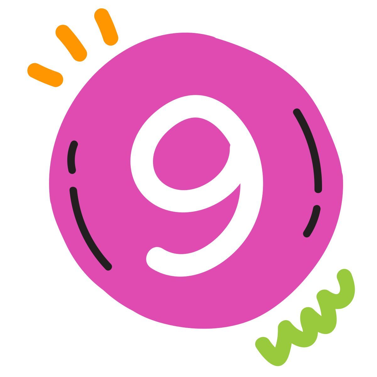 scribby style 圈9 icon