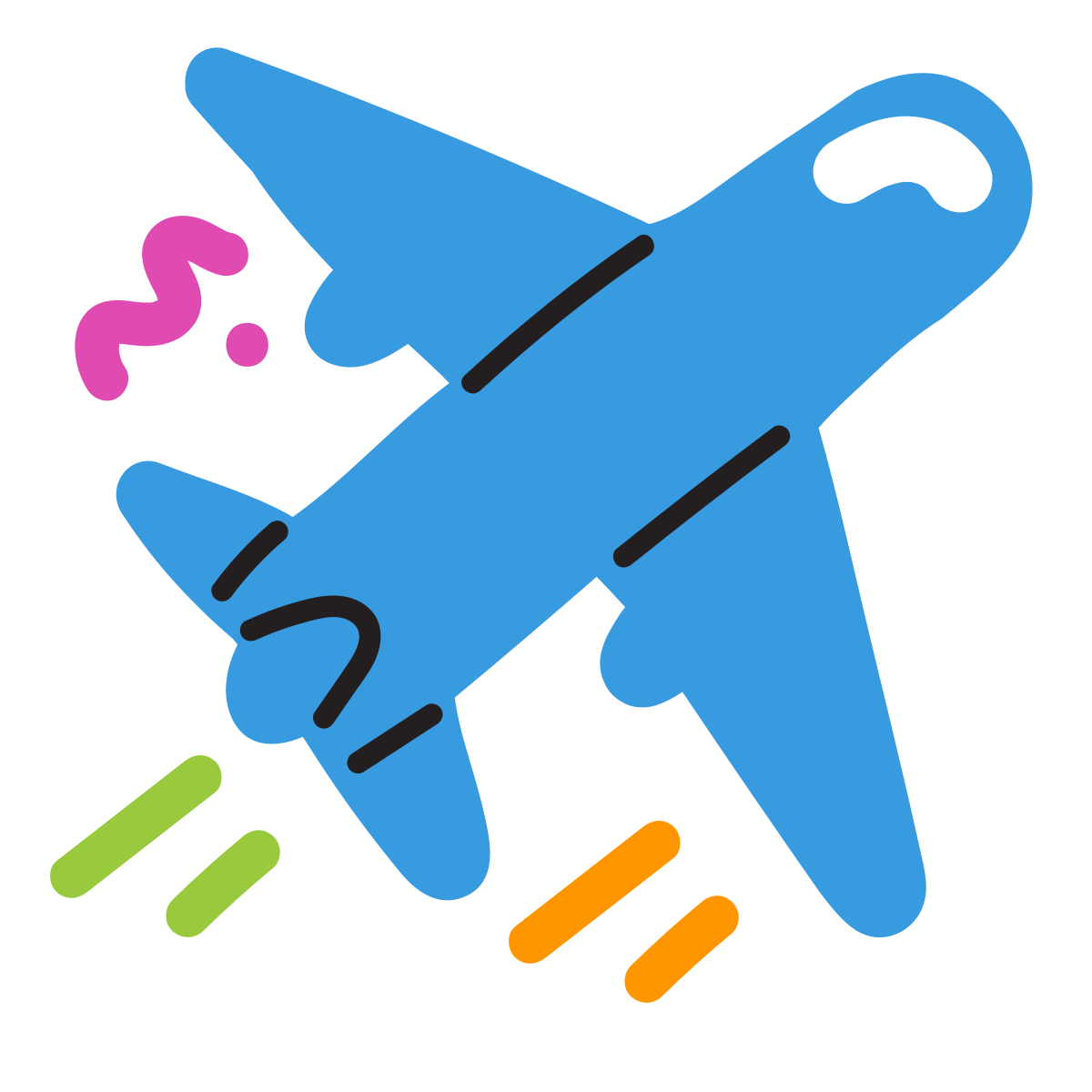 scribby style airport icon
