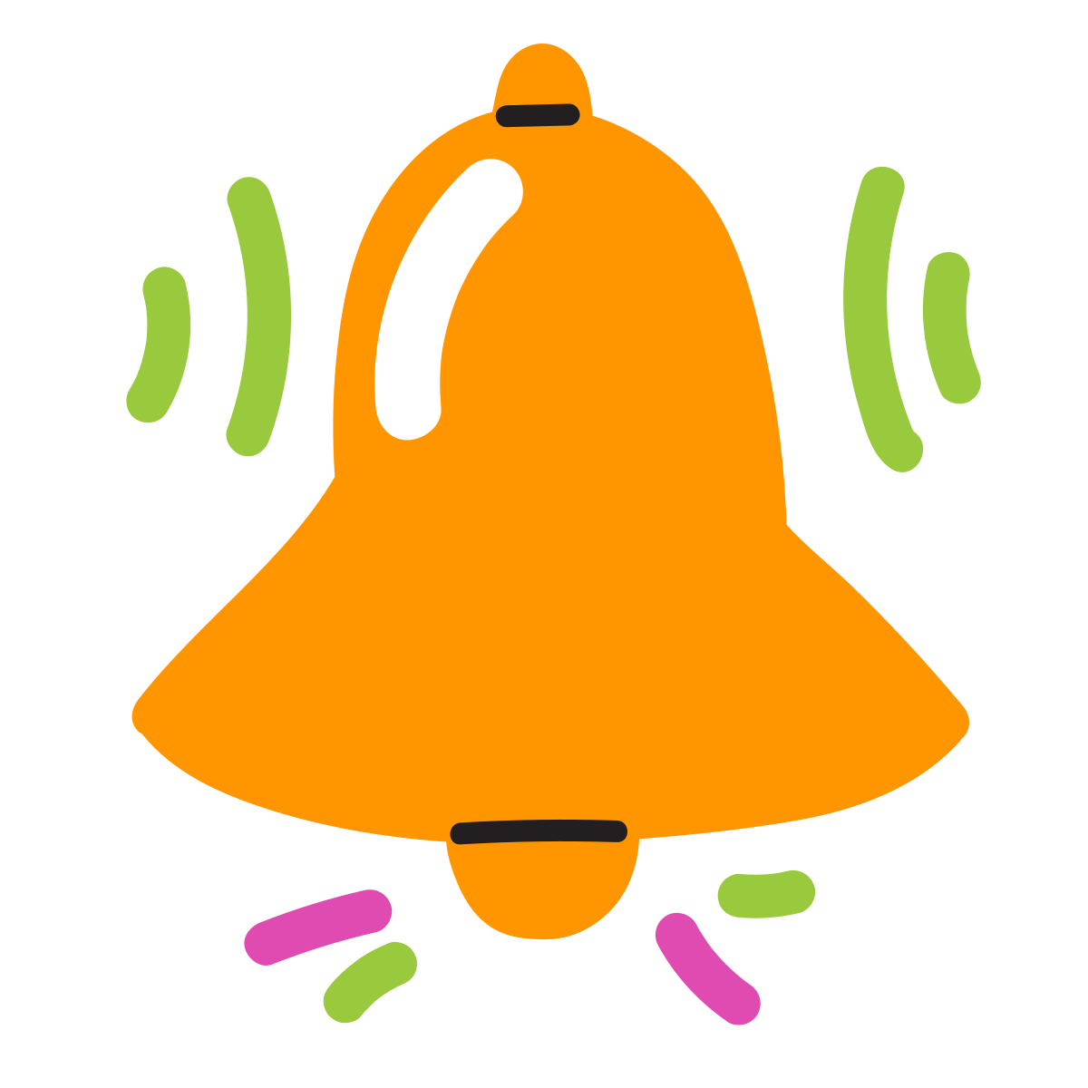 scribby style alarm icon