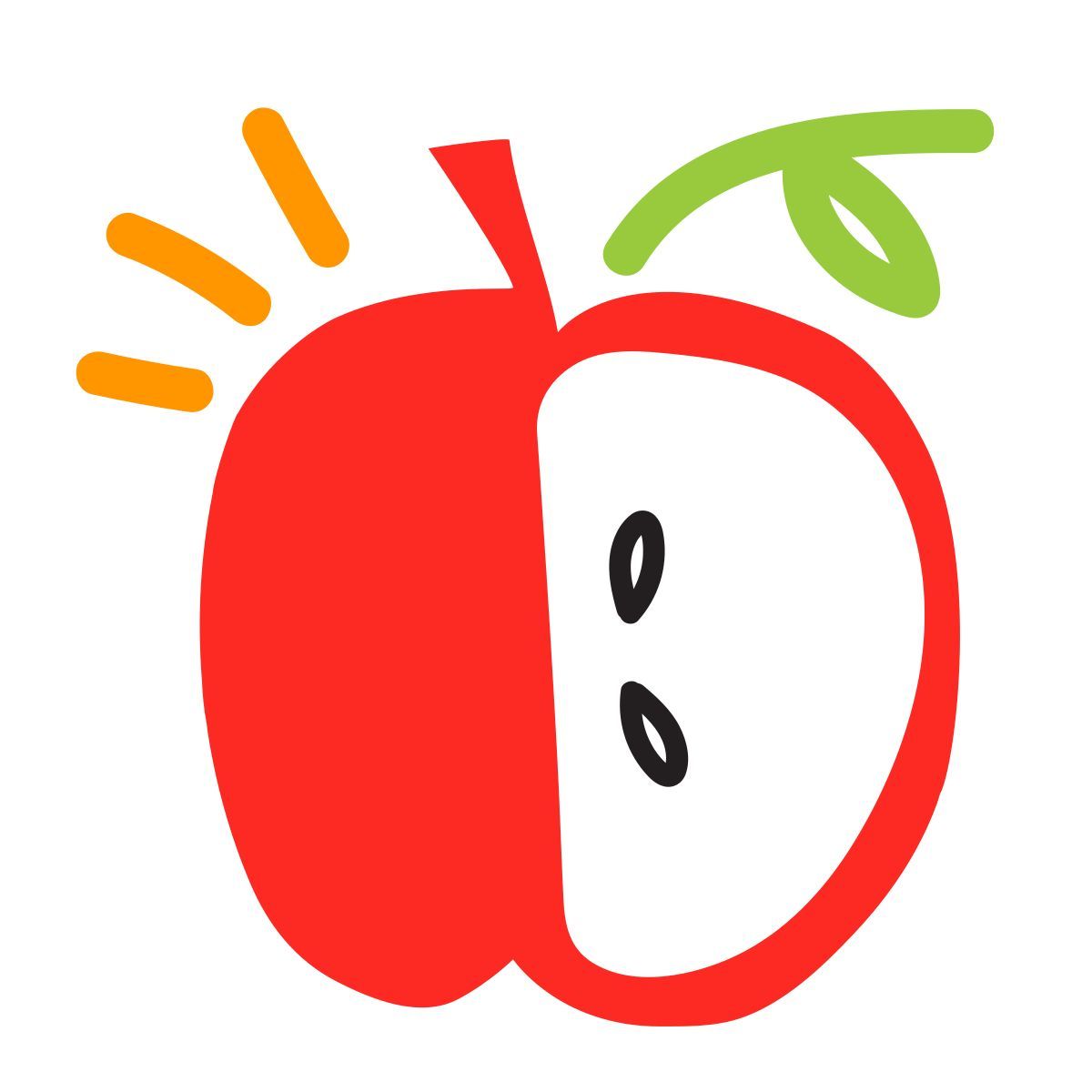 scribby style pomme icon