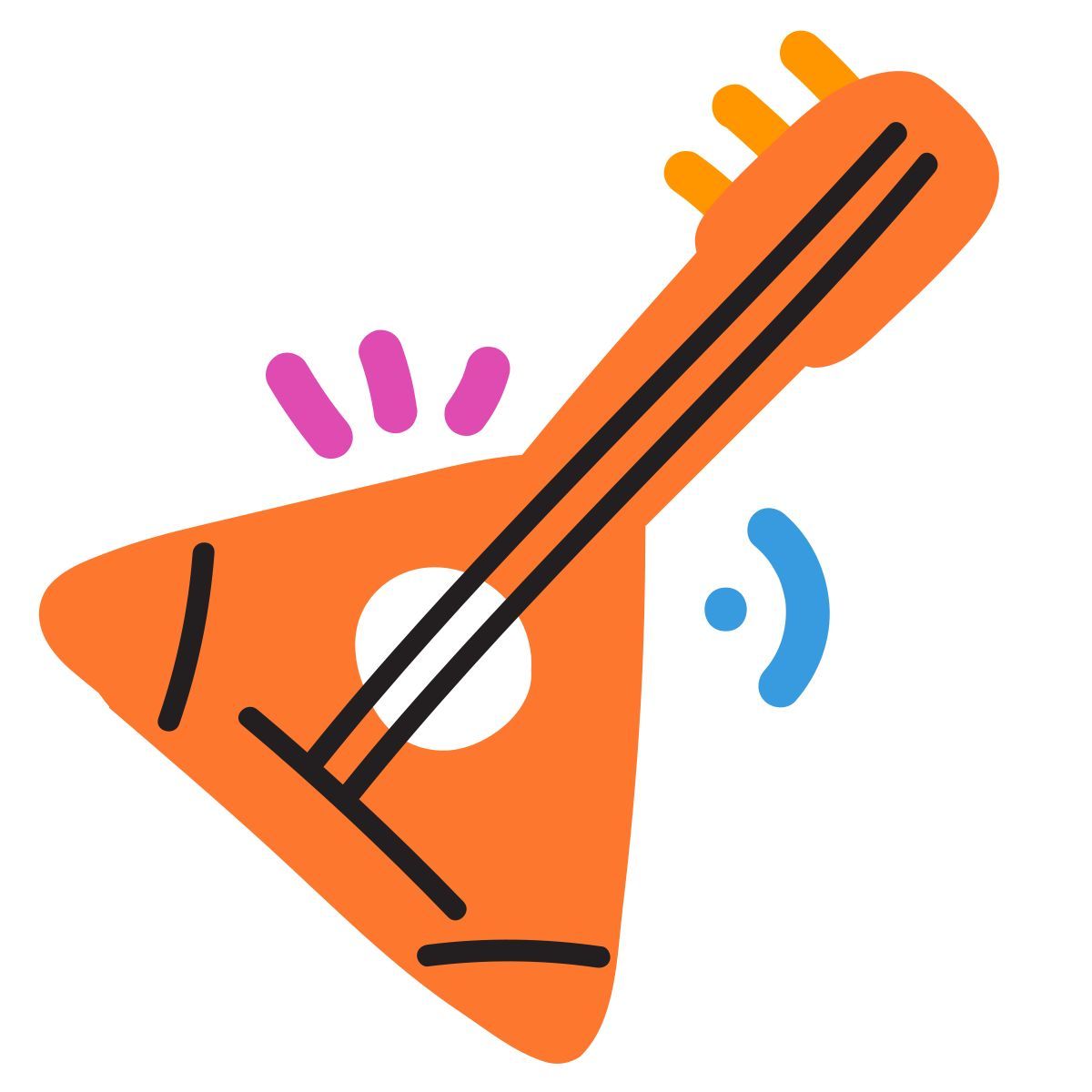 scribby style balalaica icon