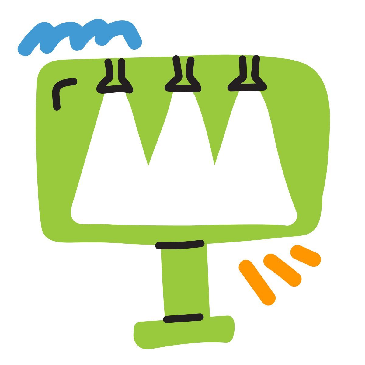 scribby style 광고 게시판 icon