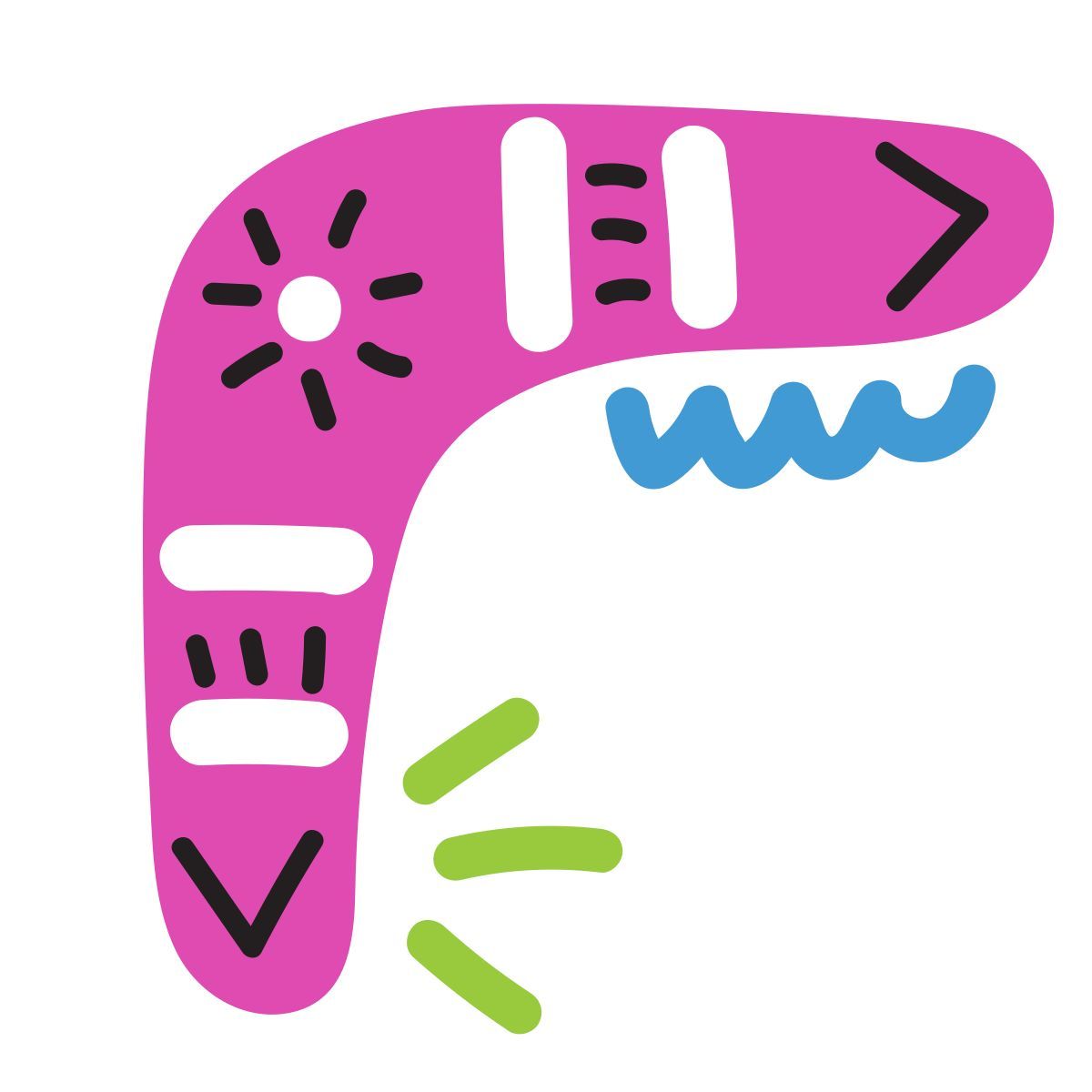 scribby style cacciatore icon