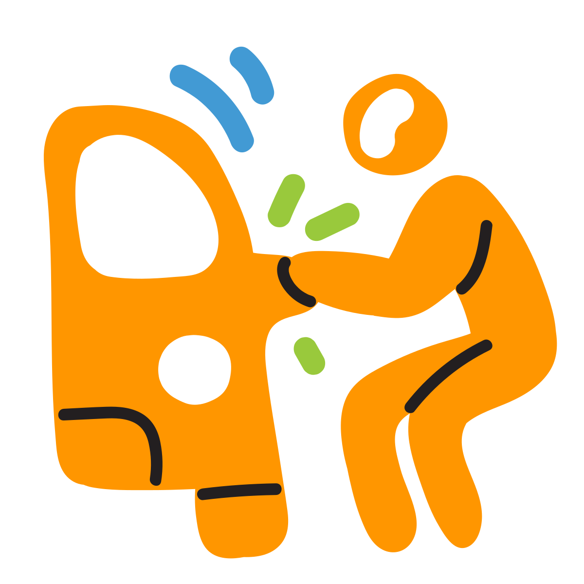 scribby style car theft icon