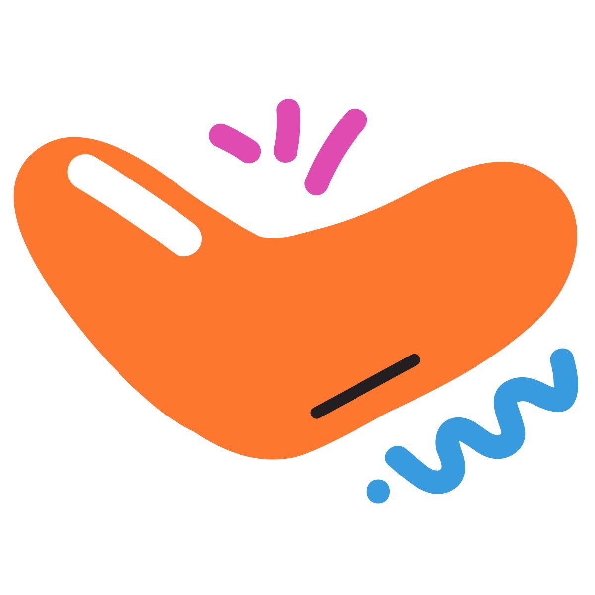 scribby style scorri giù icon