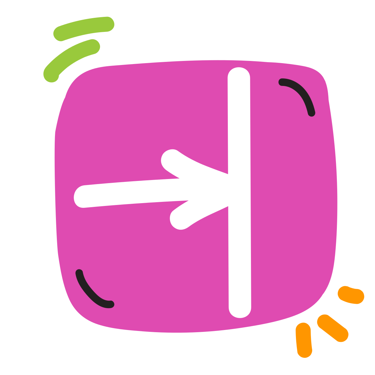 scribby style close pane icon