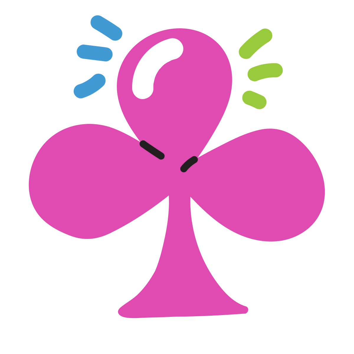 scribby style clubs icon