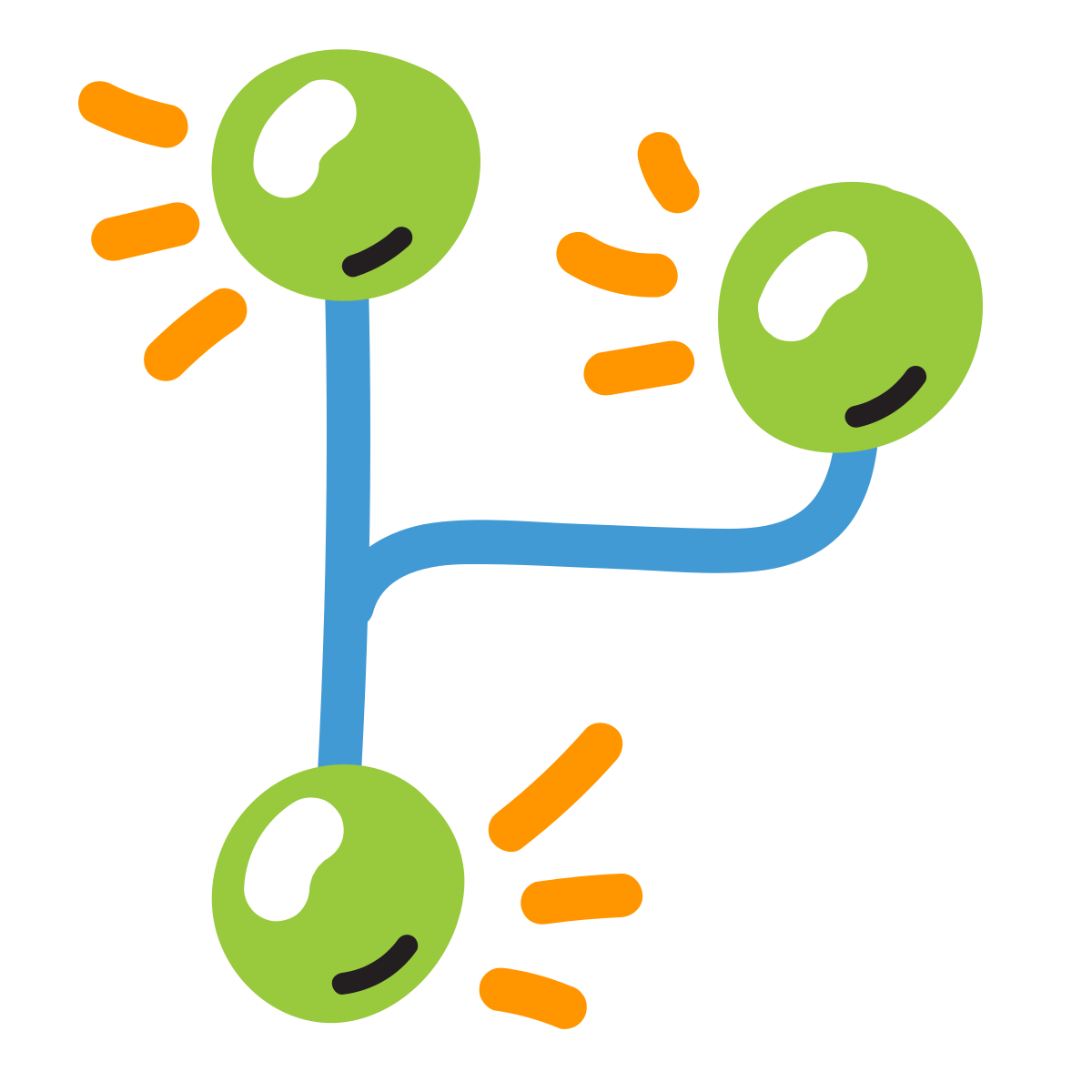 scribby style code fork icon