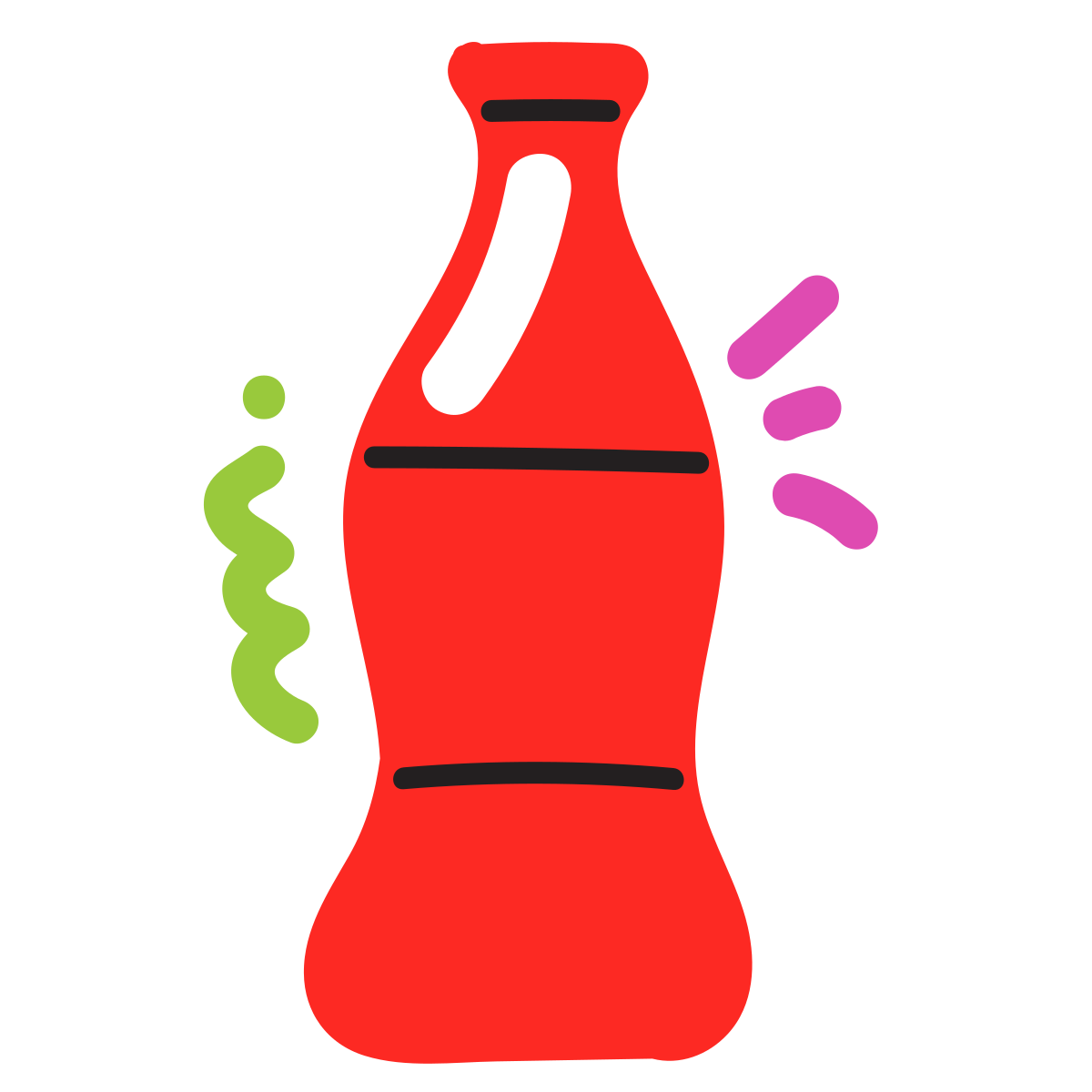 scribby style cola icon