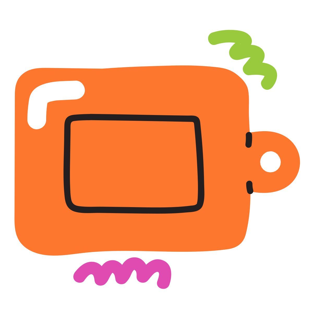 scribby style schneidbrett icon