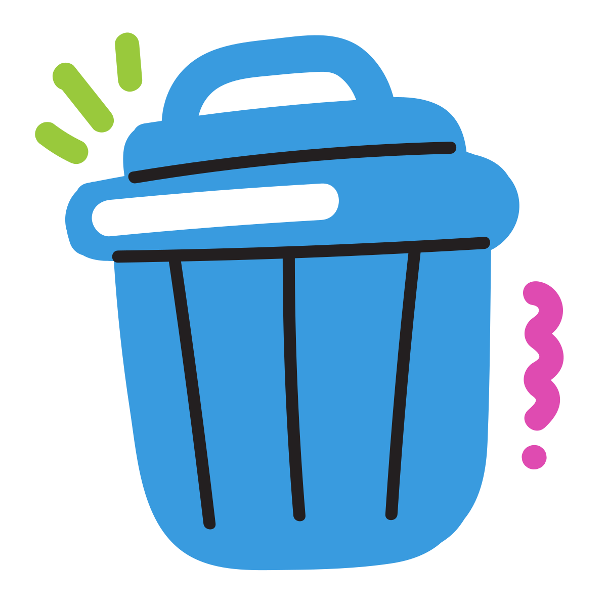scribby style delete icon