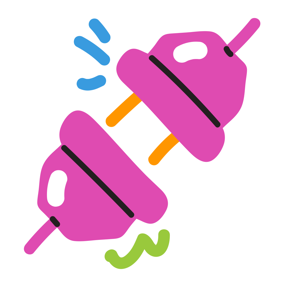 scribby style disconnected icon