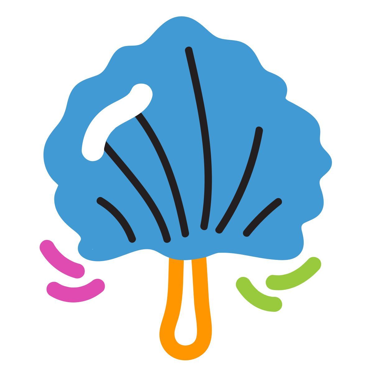 scribby style chiffon à poussière icon