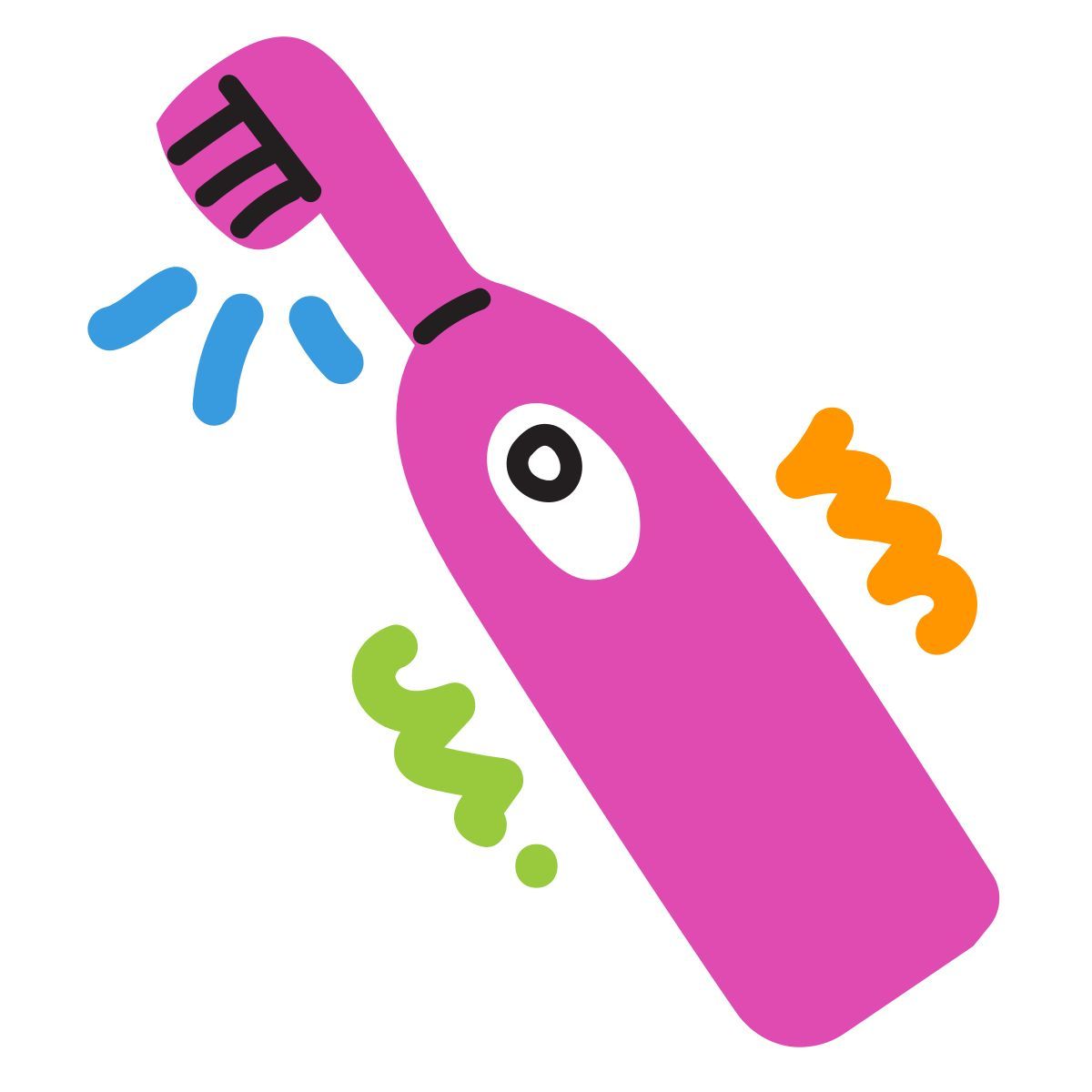 scribby style brosse à dents électrique icon