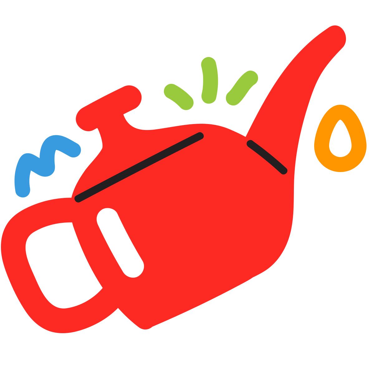 scribby style engine oil level icon