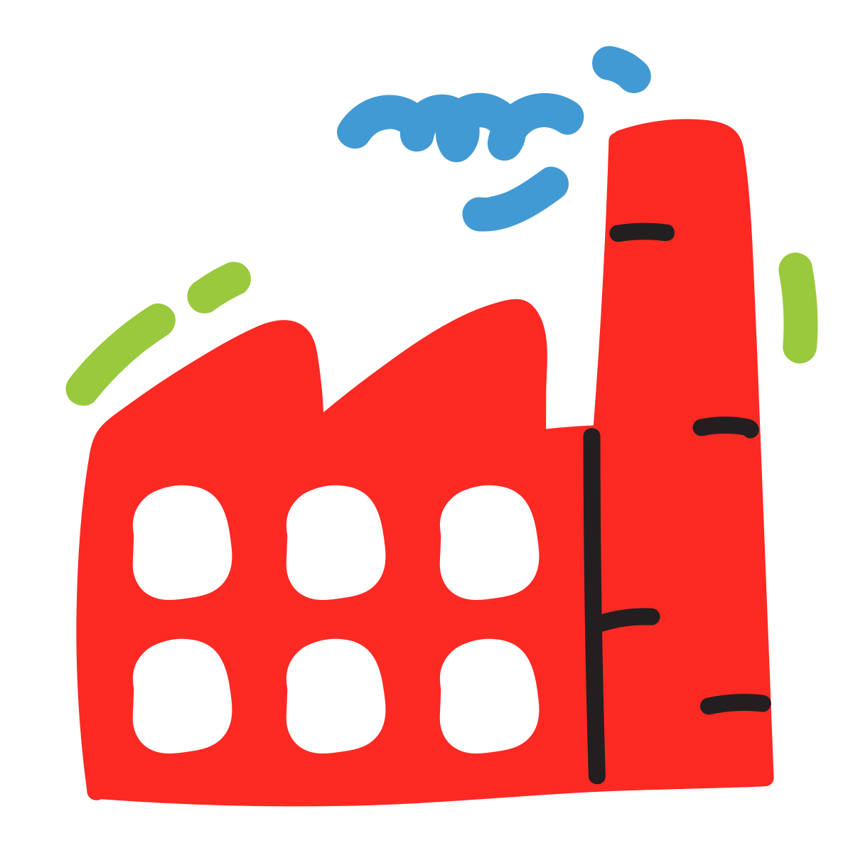 scribby style factory icon