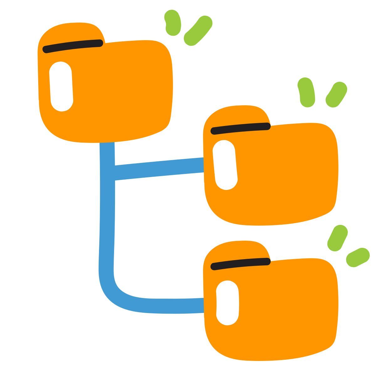 scribby style 폴더 트리 icon