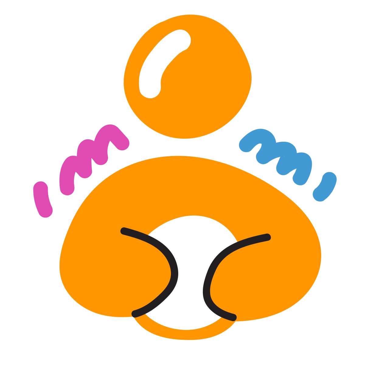 scribby style fortune teller icon