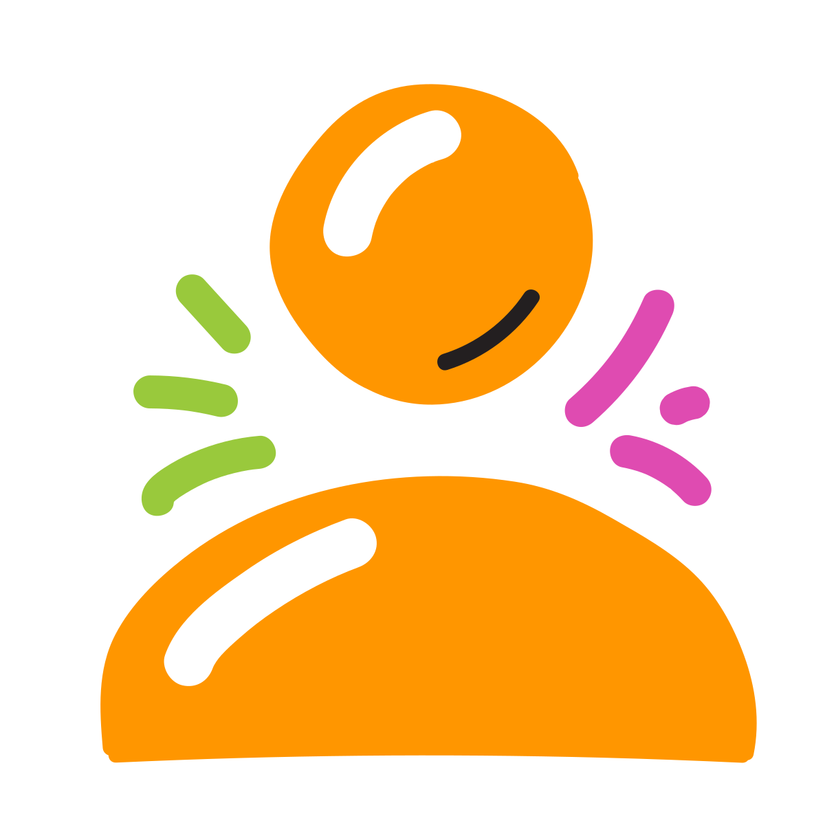 scribby style gender neutral user icon