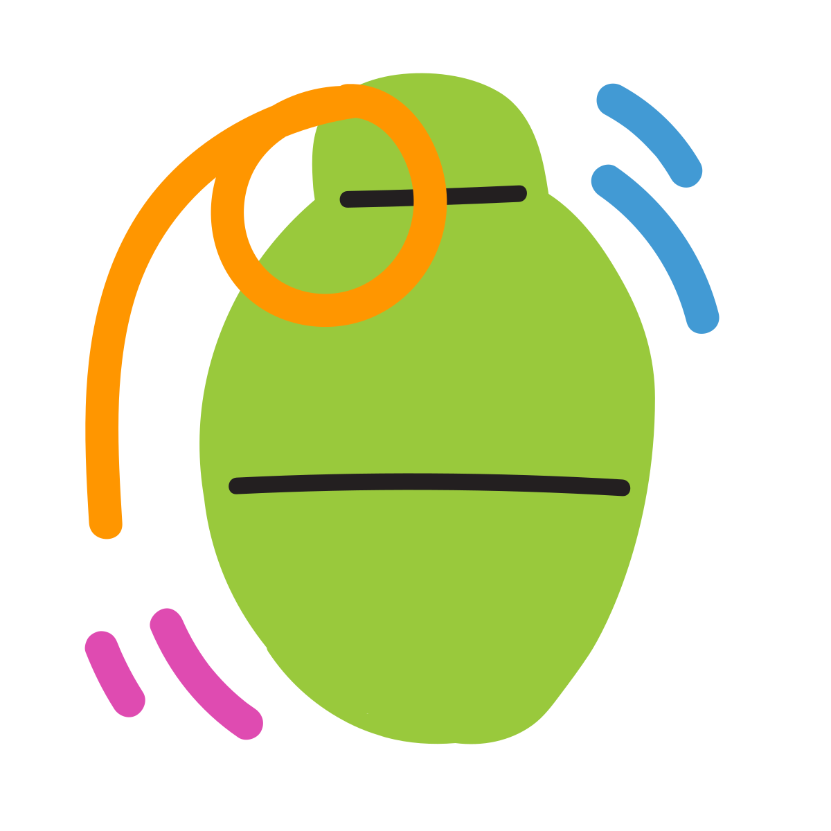 scribby style grenade icon