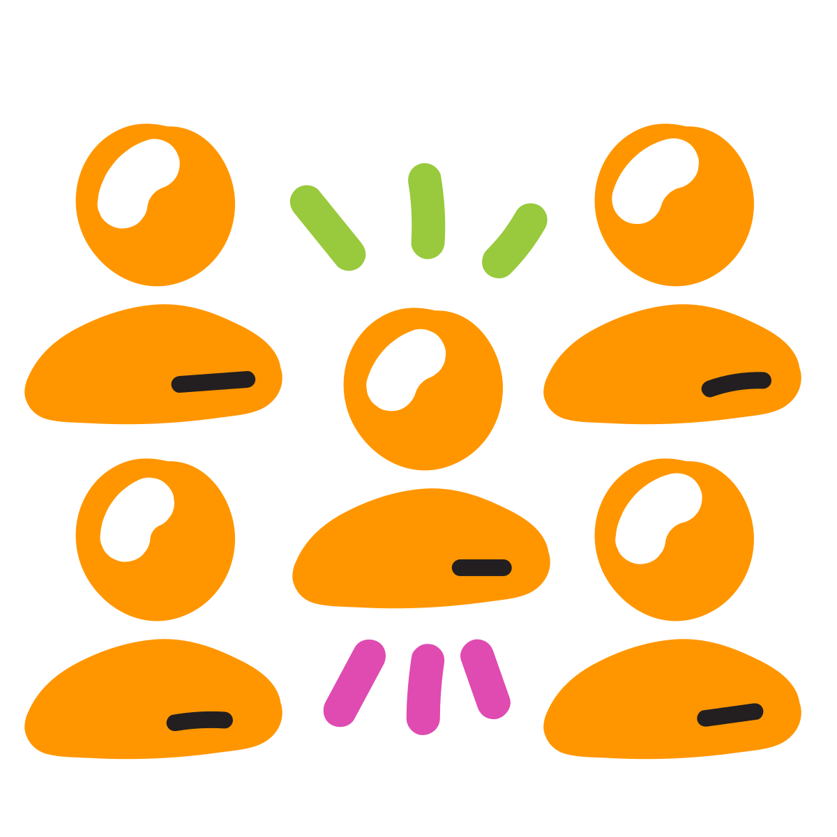 scribby style groups icon
