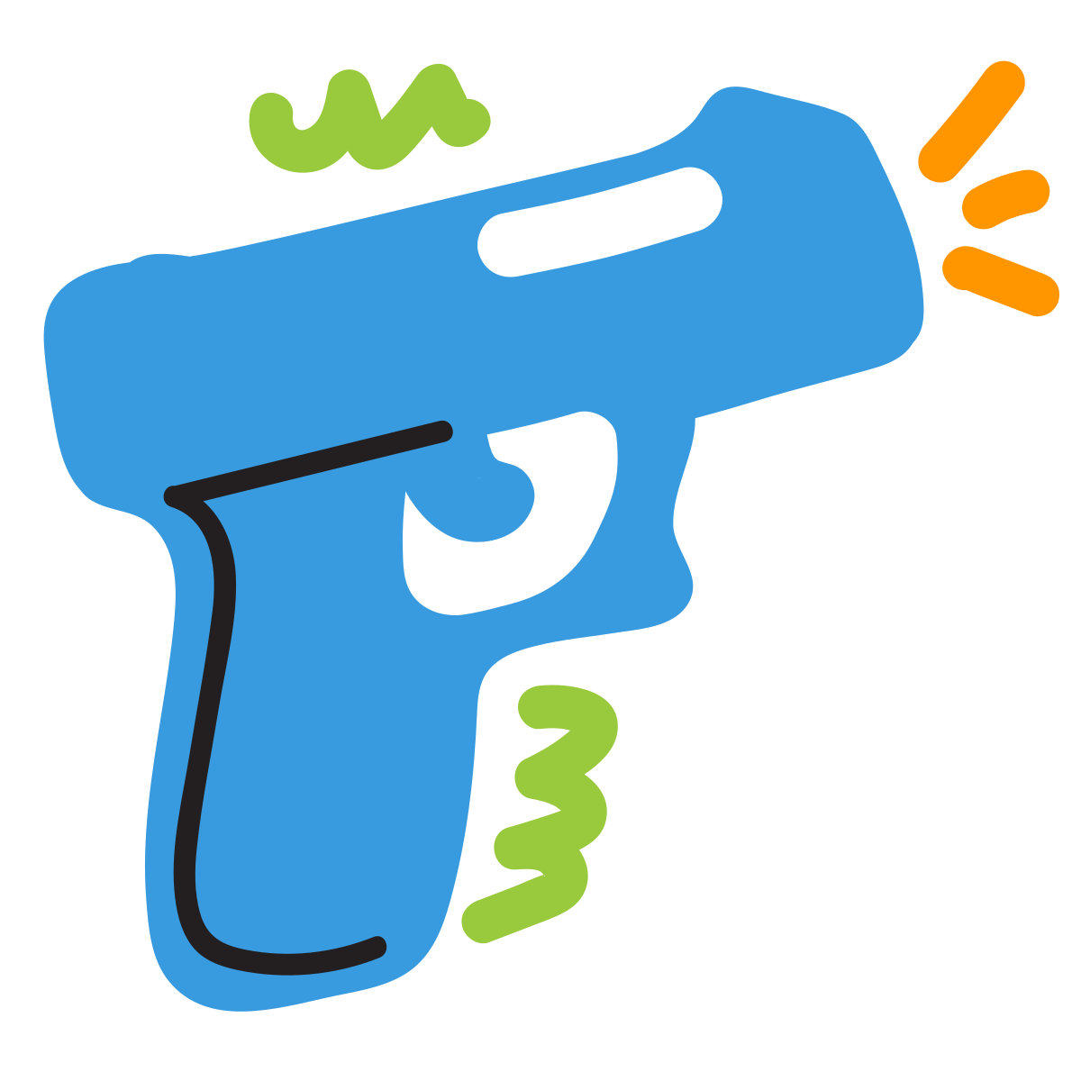 scribby style gun icon