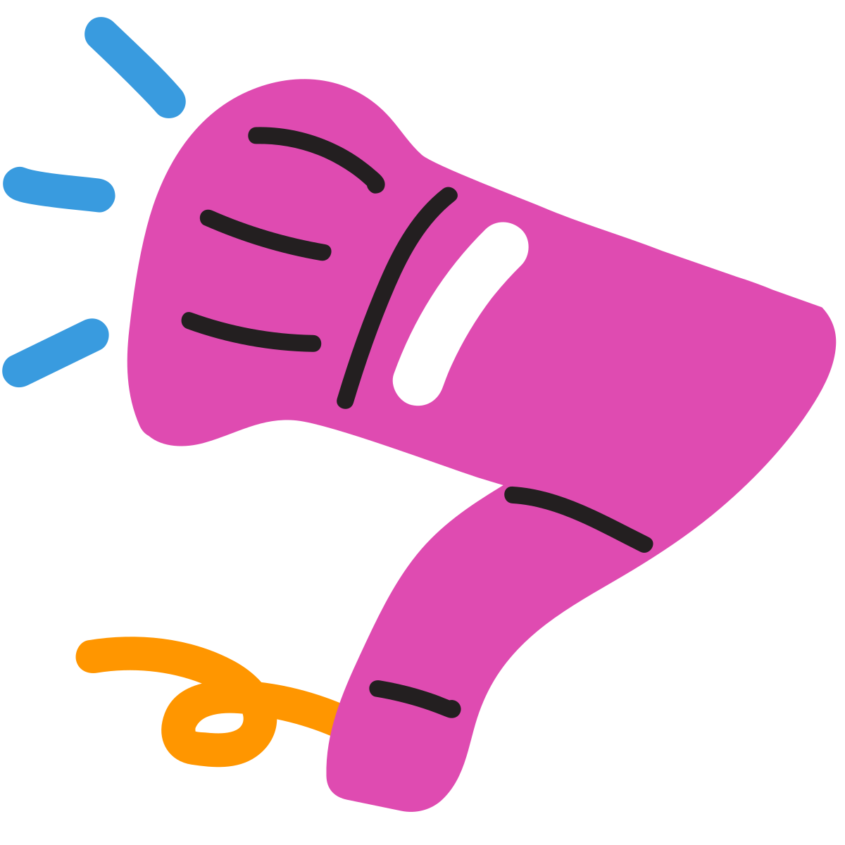 scribby style hair dryer icon