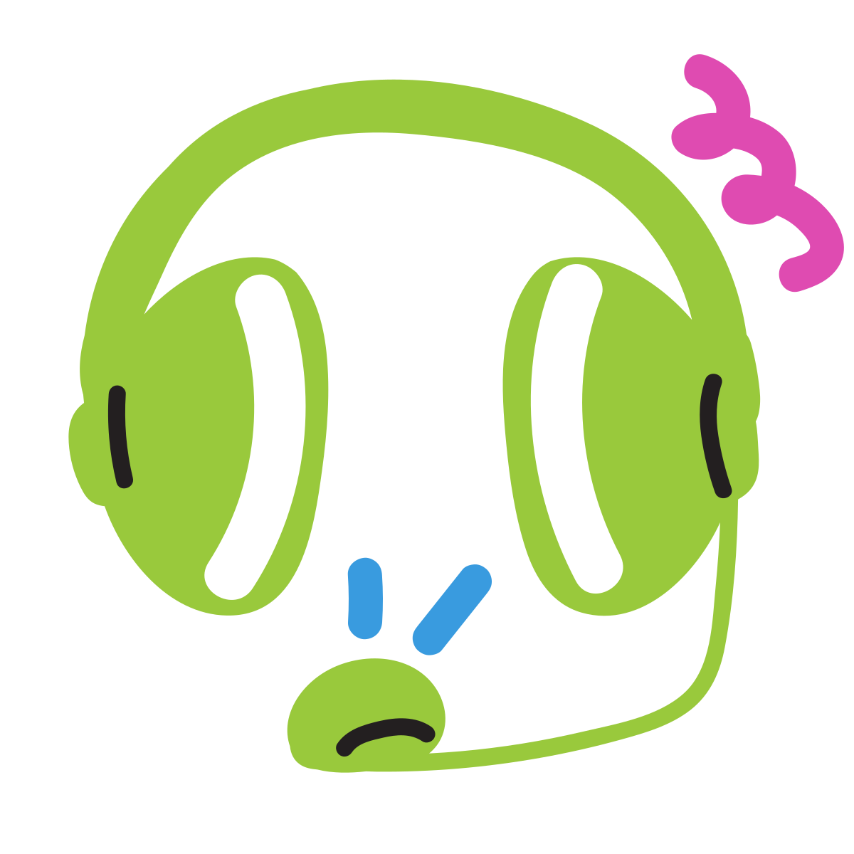 scribby style headset icon